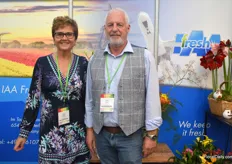 For a party at the fair everyone could go to the stand of IAA Fresh. Loes and Piet celebrated their 5th anniversary with the company.